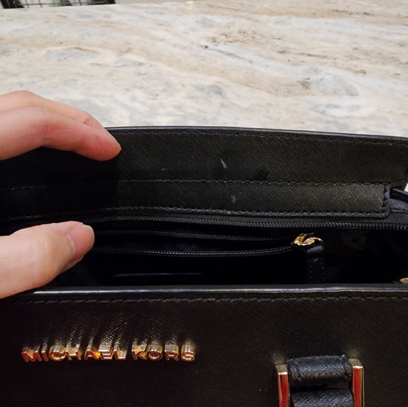 Michael Kors Selma Medium Satchel Bag Purse Crossbody - Picture 5 of 8